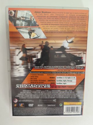 Trilogía Transporter DVD (1, 2 y 3)