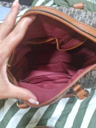 Bolso de mano con monograma o de hombro