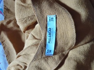 Camiseta Pull&Bear amarilla Talla M