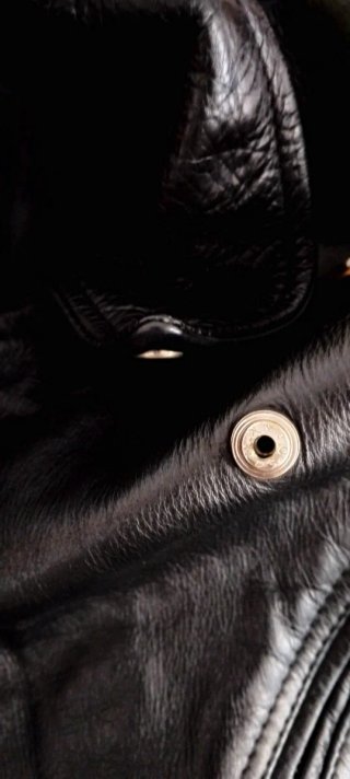 Chaqueta de cuero talla L