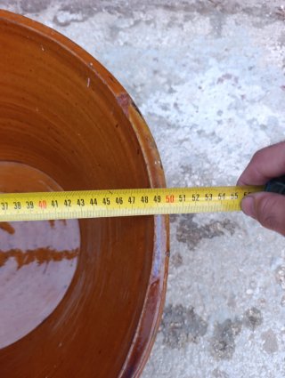 Lebrillo de barro