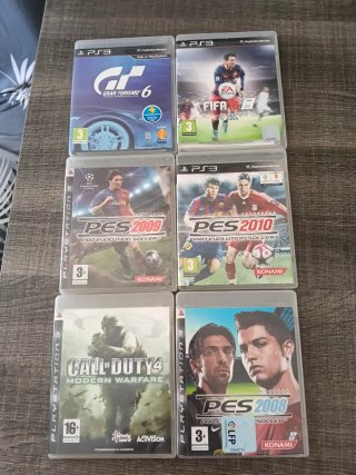 Juegos PS3: Gran Turismo 6, FIFA 16, PES 2009, 201