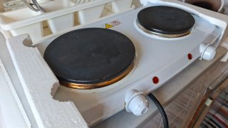 Hornillo Eléctrico Doble