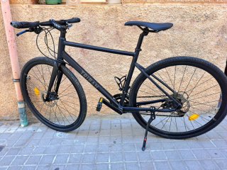 Bicicleta Carretera TRIBAN 500 Negra