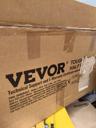 VEVOR Pasamanos Piscina Aluminio