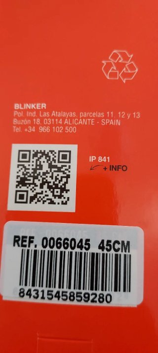 Limpiaparabrisas Blinker 45 cm