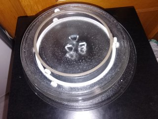 Plato giratorio para microondas