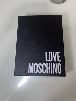 Cartera Love Moschino acolchada rosa