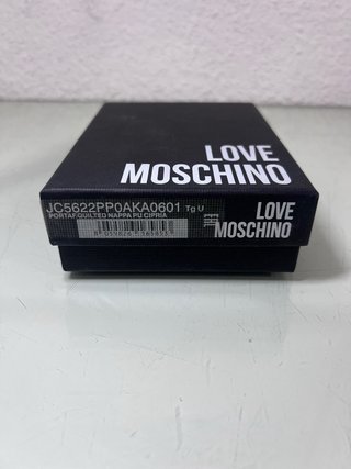 Cartera Love Moschino acolchada rosa