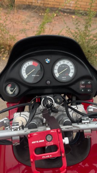 BMW F650 Adventure 1994 Roja