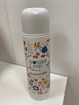 Suavinex Termo Bebé 500ml Inox Hermético Flores