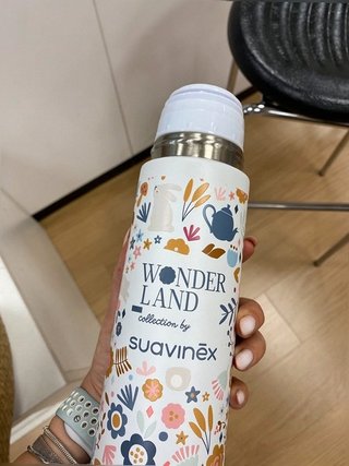Suavinex Termo Bebé 500ml Inox Hermético Flores