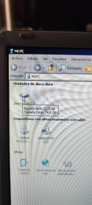 Portátil Fujitsu Siemens Gris Pentium M 745