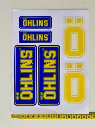 Pegatinas Ohlins