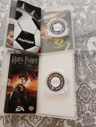 Juegos PSP Harry Potter y PlayChapas