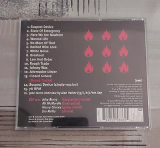 CD Stiff Little Fingers Inflammable Material PUNK
