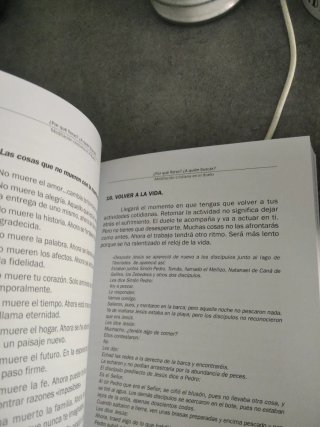 Porque lloras/A quien buscas Meditación cristiana