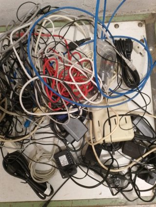 Lote cables, y adaptadores