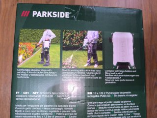 Pulverizado 12V/20V PARKSIDE NUEVO sin batería