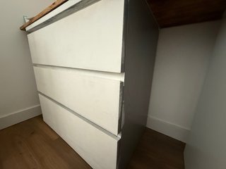 Cajoneras Malm Ikea Blancas
