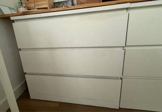 Cajoneras Malm Ikea Blancas
