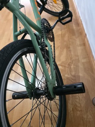 BMX 20 Verde Naranja Buen Estado