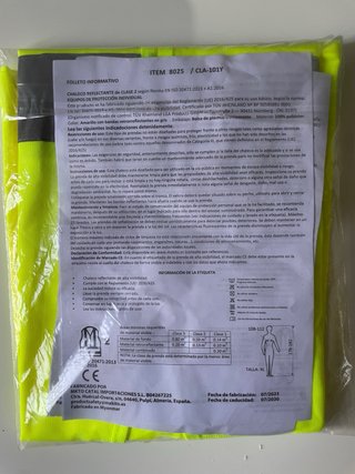 Chaleco reflectante Makito Talla XL