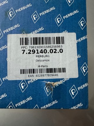 Bomba de Aceite BMW M3 E46 OEM