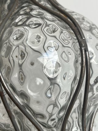 Lampada in vetro di Murano
