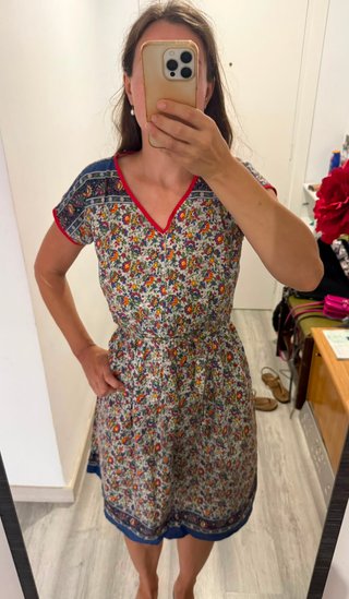 Vestido Zara Estampado Floral