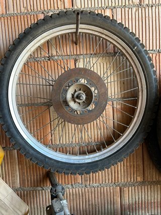 Rueda Delantera 21 puch y Suzuki