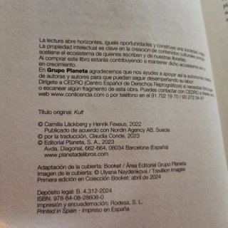 Libro La secta