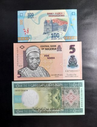 Lote Billetes Africa