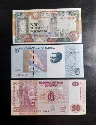 Lote Billetes Africa
