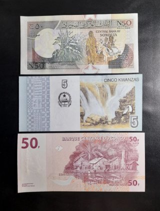 Lote Billetes Africa