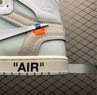 Nike Air Jordan 1 Off-White Beige/Bianco