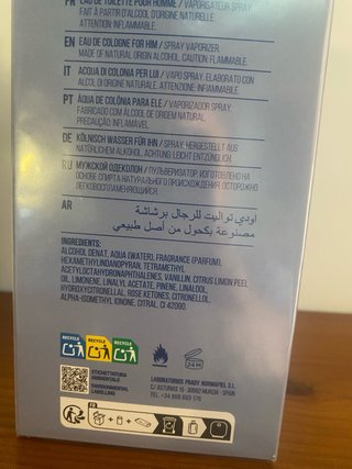 Prady Blueberry's Eau de Toilette Pour Homme