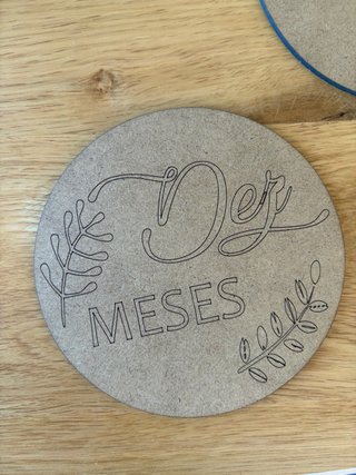 Discos Meses Bebé - Ano e Meses
