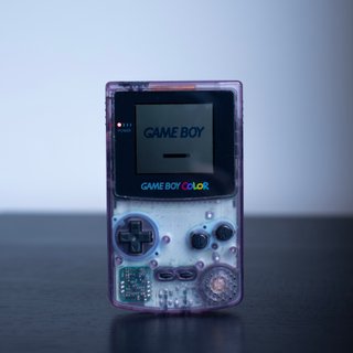 Game Boy Color Morado Transparente