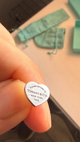 Pulsera y Pendientes Tiffany & Co. Corazón