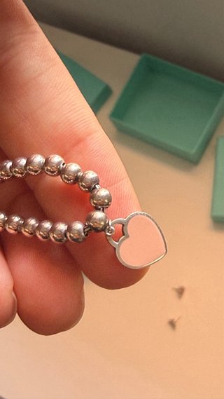 Pulsera y Pendientes Tiffany & Co. Corazón