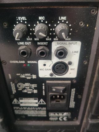Altavoz DAS profesional dos unidades