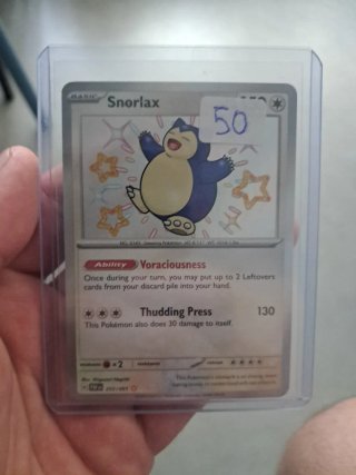 Carta Pokémon Snorlax 202/091