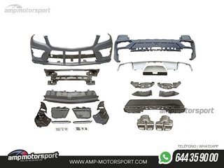 KIT DE CARROCERIA PARA MERCEDES ML W166 LOOK E63 AMG