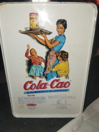 Latas vintage Cola Cao