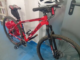 Bicicleta de Montaña Roja