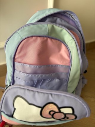 Zaino Hello Kitty color pastello