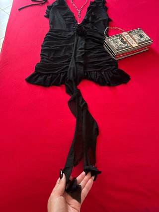 Vestido Negro Corto Fiesta