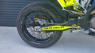 Husqvarna Supermoto FE450 Stunt bike profesional