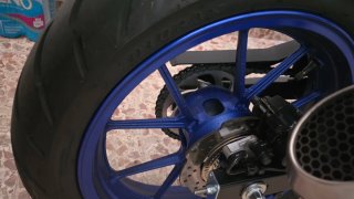 Suzuki GSXR 125 2025 Deportiva Azul/Blanca